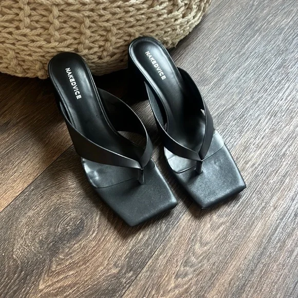Naked Vice | Shoes | Naked Vice Heeled Sandal | Poshmark display picture 1